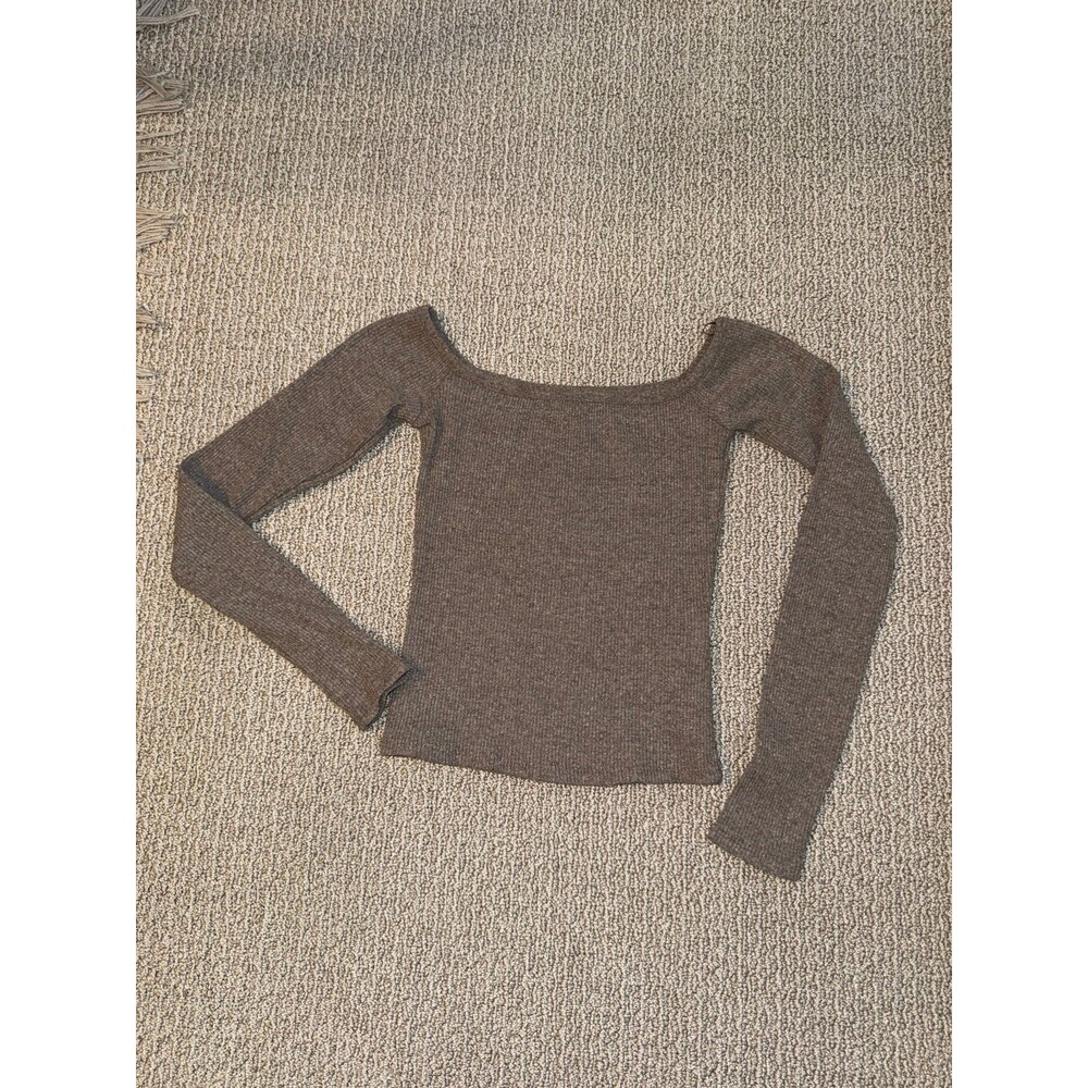 NWT Zara small off shoulder knit top
